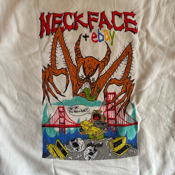 NWOT eBay Neckface Sneaker Con Bay Area hoodie XXL Rare San Francisco exclusive - Picture 2 of 7
